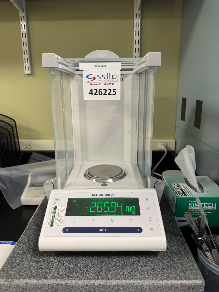 Image of Mettler Toledo MS105Du Analytical Balance